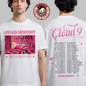 Megan Moroney The Cloud 9 Tour Merch Photo With Dates T-Shirt