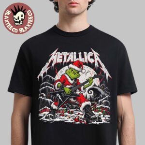 Metallica X Grinch Christmas 2026 Holiday Gift T-Shirt