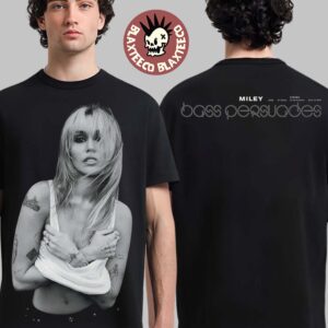 Miley Cyrus Bass Persuades Album Merch Jumbo Photo T-Shirt