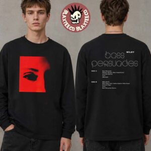 Miley Cyrus Bass Persuades Album Merch Long Sleeve Tee