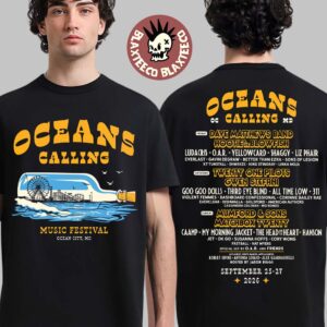 Oceans Calling Festival 2026 Bottle Lineup T-Shirt
