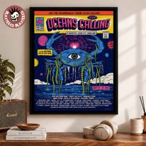 Oceans Calling Festival 2026 Lineup Official Poster Ocean City Maryland