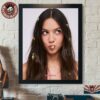 Olivia Rodrigo Rolling Stone Digital Exclusive Smiling Photo Home Decor Poster Canvas