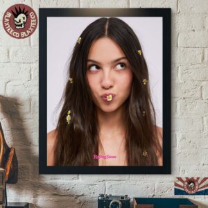Olivia Rodrigo Rolling Stone Digital Exclusive Photo Home Decor Poster Canvas