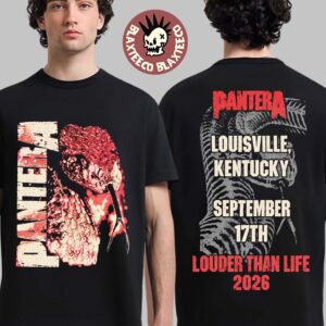 Pantera Louder Than Life 2026 Event Tee In Louisville Kentucky September 17 2026 Snake T-Shirt