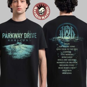 Parkway Drive Horizons Tracklist T-Shirt