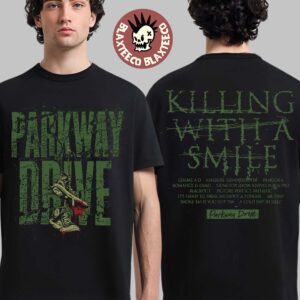 Parkway Drive Killing With A Smile Tracklist T-Shirt