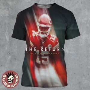 Patrick Mahomes The Return Kansas City Chiefs 2026 NFL Seasons All Over Print Shirt