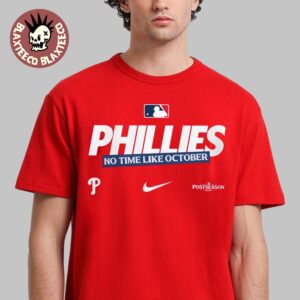 Philadelphia Phillies Nike 2026 MLB Postseason Authentic Collection Legend No Time Like October T-Shirt