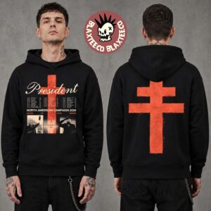 President North American Campaign 2026 Tour Merch Blood Of Your Empire Hoodie