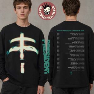 President North American Campaign 2026 Tour Merch Blood Of Your Empire Main Cover Long Sleeve