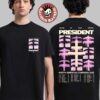 Megadeth North American 2026 Tour Merch Vic Washington Crossing the Delaware Dates Back Two Sided T-Shirt
