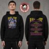 Riot Fest 2026 Chicago Merch At Douglass Park September 18-20 Psychedelic Bunny Lineup T-Shirt