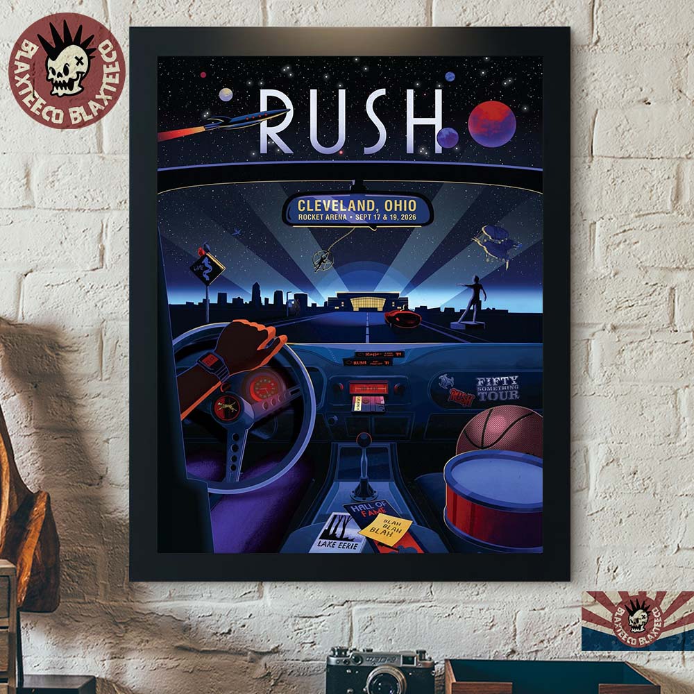 Rush Cleveland Ohio 2026 Event Poster Live At Rocket Arena On September 17-29 2026 Home Decor Poster Canvas Rush Cleveland Ohio 2026 Event Poster Live At Rocket Arena On September 17-29 2026 Home Decor Poster Canvas