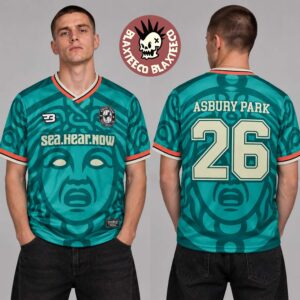 Sea.Hear.Now Festival 2026 X APFC Asbury Park New Jersey Merch Medusa Soccer Jersey
