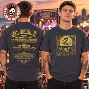 Sea.Hear.Now Festival 2026 X Obey Merch Asbury Park New Jersey September 19 20 2026 Lineup T-Shirt