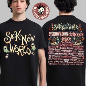 Sick New World Texas 2026 Festival Fort Worth TX At Texas Motor Speedway On October 24 2026 Lineup T-Shirt