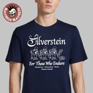 Silverstein Camp Screamo 2026 Tour Merch For Those Who Endure T-Shirt