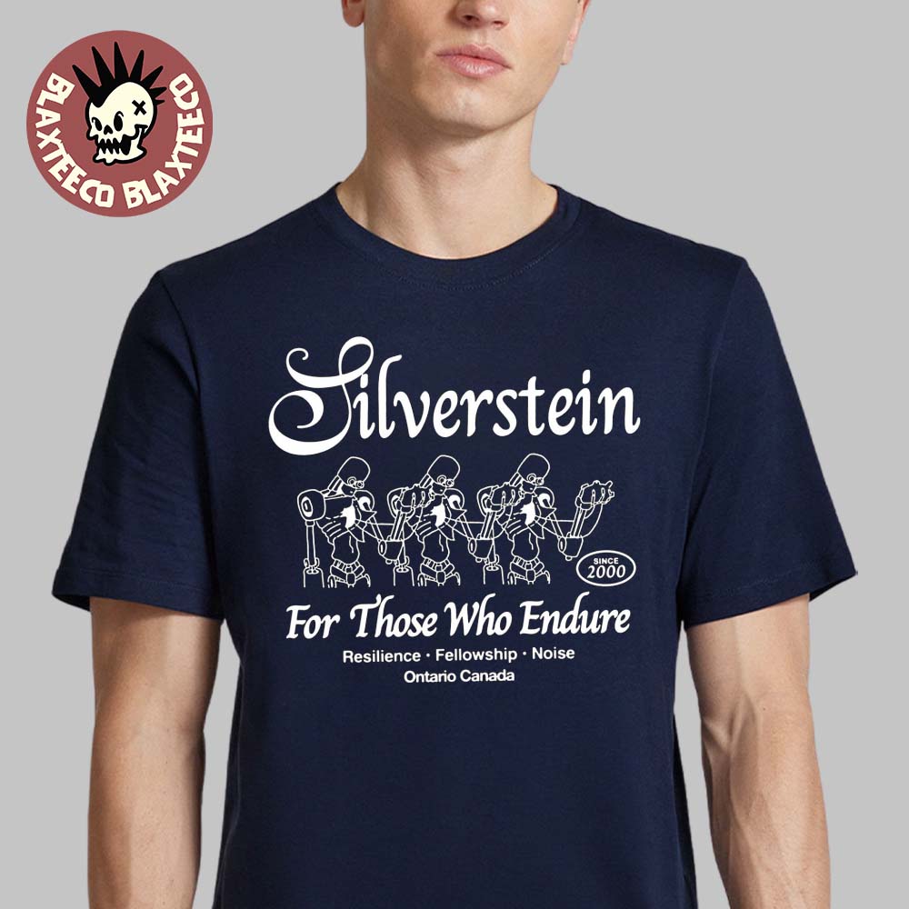 Silverstein Camp Screamo 2026 Tour Merch For Those Who Endure T-Shirt Silverstein Camp Screamo 2026 Tour Merch For Those Who Endure T-Shirt