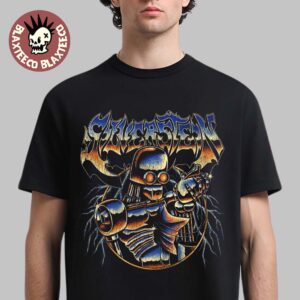Silverstein Camp Screamo 2026 Tour Merch Retro Cyborg T-Shirt