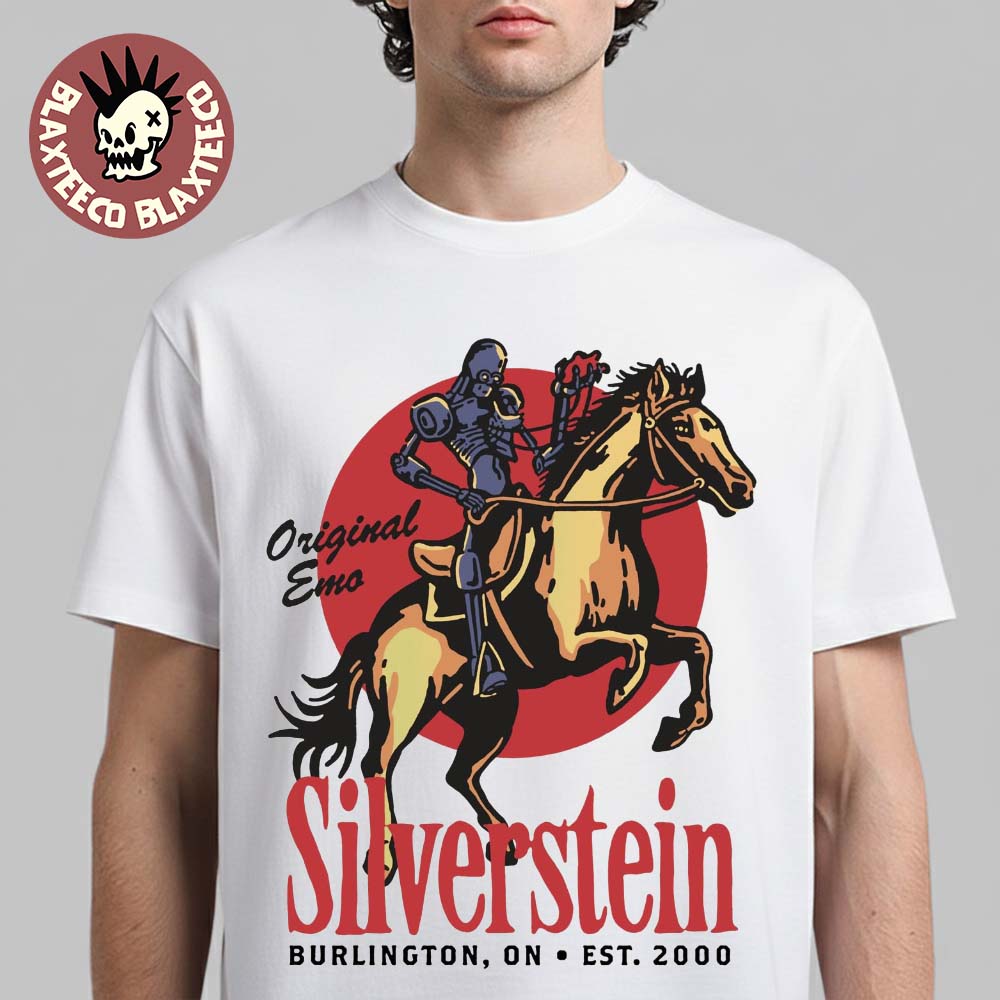 Silverstein Camp Screamo 2026 Tour Original Emo Horse T-Shirt Silverstein Camp Screamo 2026 Tour Original Emo Horse T-Shirt