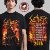 Slayer Reign in Blood 40th Anniversary Tour 2026 Merch Album Cover Main Art T-Shirt Slayer Reign in Blood 40th Anniversary Tour 2026 Merch Album Cover Main Art T-Shirt