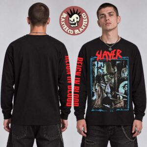 Slayer Reign in Blood 40th Anniversary Tour 2026 Merch Long Sleeve