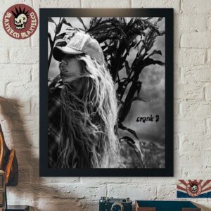 Slayyyter Crank 2 Single Cover Art Poster Canvas