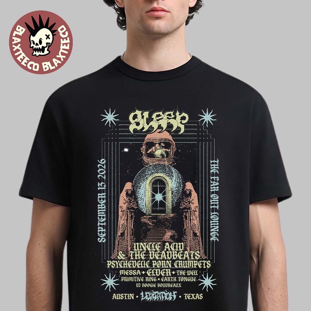 Sleep Levitation Festival 2026 Event Poster Austin Texas On September 13 2026 T-Shirt Sleep Levitation Festival 2026 Event Poster Austin Texas On September 13 2026 T-Shirt