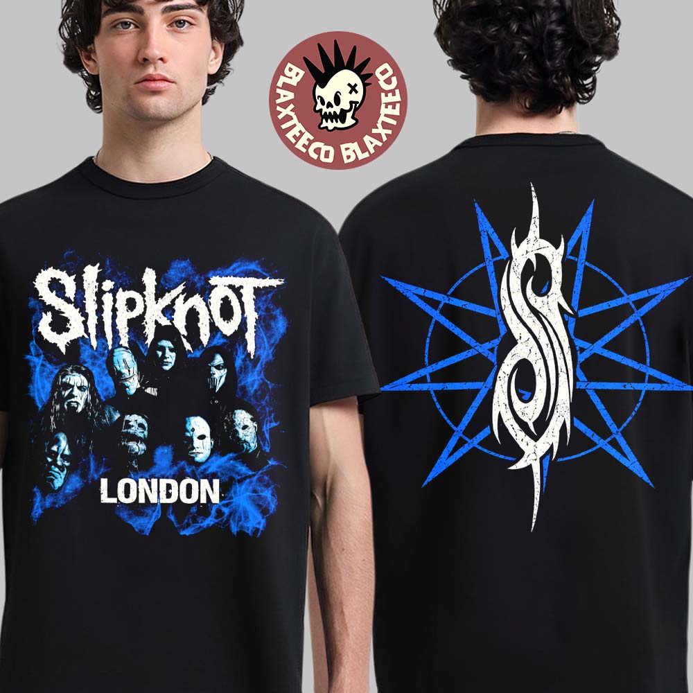Slipknot London Event Tee 2026 Pop Up Shop At Wembley Stadium 28 September 2026 T-Shirt Slipknot London Event Tee 2026 Pop Up Shop At Wembley Stadium 28 September 2026 T-Shirt