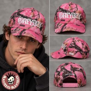 Suicideboys Greyday 2026 Tour Merch Pink Camo Hat