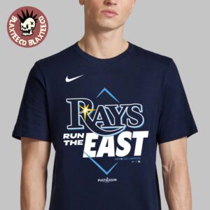 Tampa Bay Rays Nike Navy 2026 AL East Division Champions Rays Run The East T-Shirt