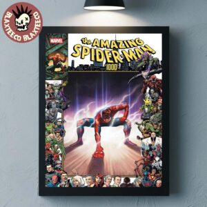 The Amazing Spider-Man 1000 Cover Art One Piece Luffy Gear 2 Inspired Home Decor Poster Canvas
