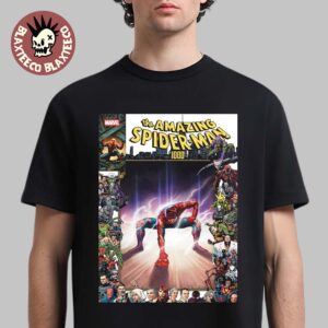 The Amazing Spider-Man 1000 Cover Art One Piece Luffy Gear 2 Inspired T-Shirt