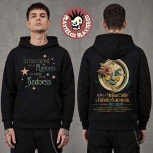 The Smashing Pumpkins A Night of Mellon Collie and Infinite Sadness UK And EU Tour 2026 Merch Hoodie