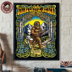 The String Cheese Incident Vail Colorado 2026 Event Poster For Shows From September 11-12 2026 Decor Poster Canvas