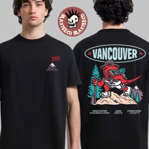 Toronto Raptors Limited Edition Vancouver Canada Games T-Shirt 2026
