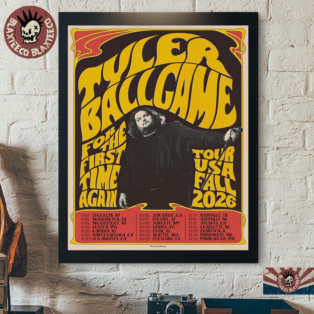 Tyler Ballgame For The First Time Again Tour USA Fall 2026 Schedule Dates Poster Canvas Tyler Ballgame For The First Time Again Tour USA Fall 2026 Schedule Dates Poster Canvas