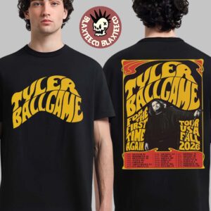Tyler Ballgame For The First Time Again Tour USA Fall 2026 Schedule Dates T-Shirt