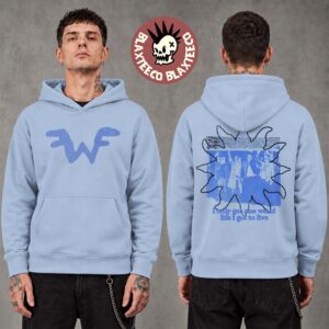 Weezer The Gathering Tour 2026 Merch Band Photo Hoodie