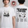 Weezer The Gathering Tour 2026 Merch Secret Code Signals Tour Dates Back T-Shirt Weezer The Gathering Tour 2026 Merch Secret Code Signals Tour Dates Back T-Shirt