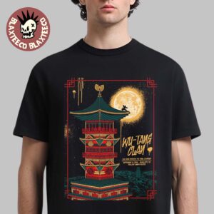 Wu Tang Clan Charlotte NC 2026 Event Poster Live At Truliant Amphitheater On September 18 2026 T-Shirt