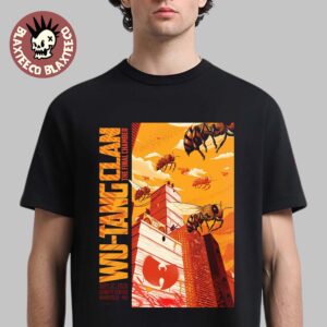 Wu-Tang Clan Mansfield MA 2026 Venue Poster Live At Xfinity Center On September 12 2026 T-Shirt