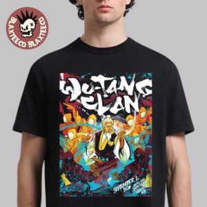Wu-Tang Clan Shakopee MN 2026 Concert Poster Live At Mystic Lake Amphitheater On September 1 2026 T-Shirt