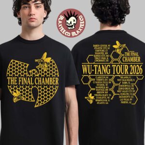 Wu-Tang Clan The Final Chamber Tour 2026 North America Merch Bee Comb T-Shirt