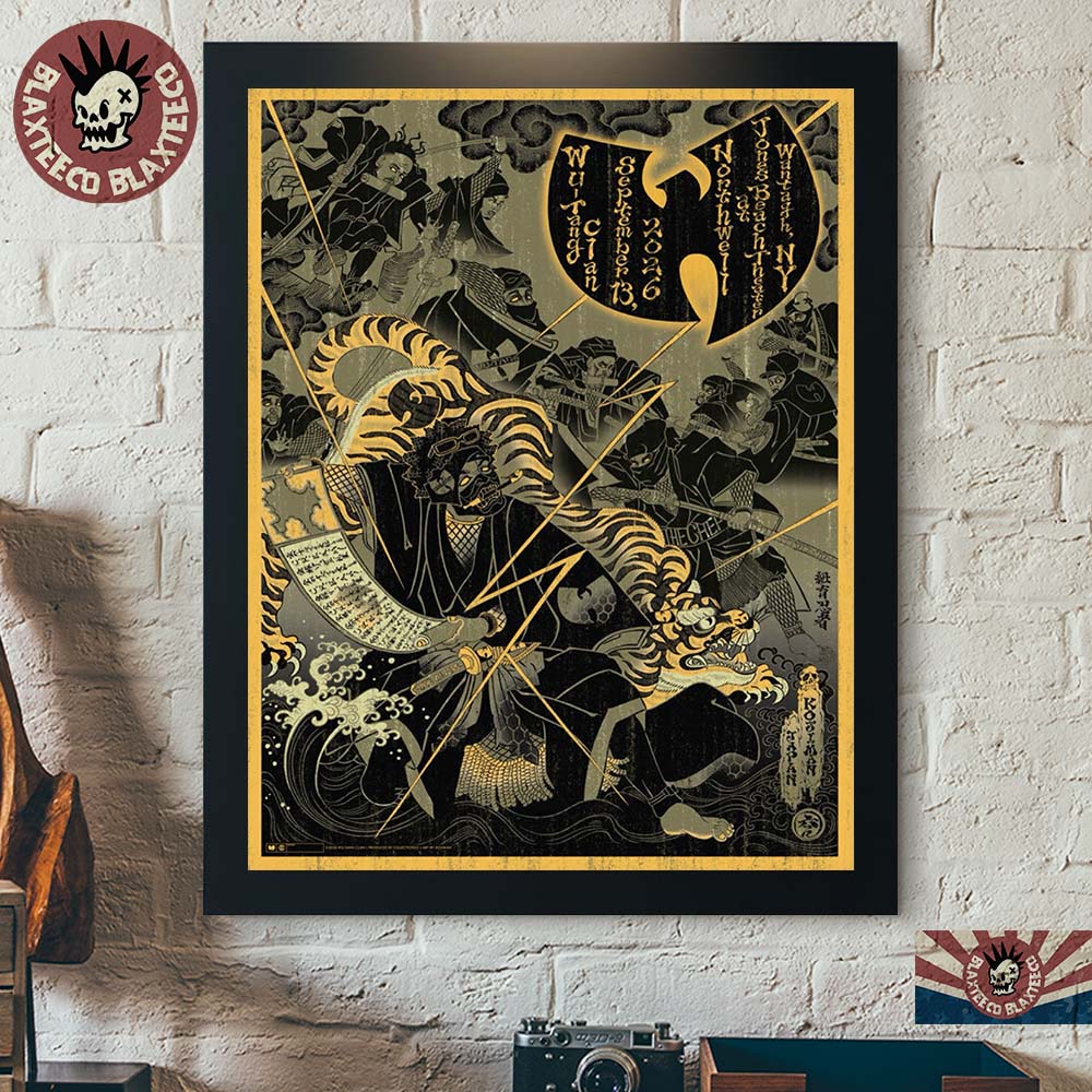 Wu-Tang Clan Wantagh NY 2026 Event Poster Live At Jones Beach Theater On September 13 2026 Decor Poster Canvas Wu-Tang Clan Wantagh NY 2026 Event Poster Live At Jones Beach Theater On September 13 2026 Decor Poster Canvas