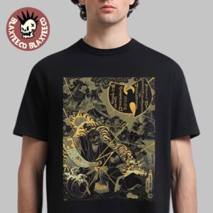 Wu-Tang Clan Wantagh NY 2026 Event Poster Live At Jones Beach Theater On September 13 2026 T-Shirt