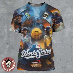 2026 MLB World Series Milwaukee Brewers Vs Tampa Bay Rays Matchup Face Off All Over Print Shirt