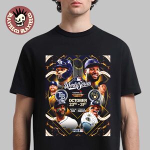 2026 World Series MLB Tampa Bay Rays Vs Milwaukee Brewers October 23 31 2026 Essentials T-Shirt