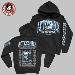 Aftershock Festival 2026 Merch Sacramento CA October 1-4 2026 Blue Steel Hoodie